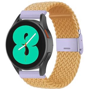 Garmin Garmin Vivomove 3 / HR / Luxe / Sport / Style / Trend - Braided nylon bandje - Geel