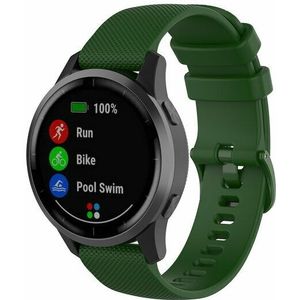 Samsung Sportband met motief - Groen - Samsung Galaxy Watch 3 - 45mm