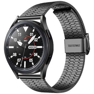 Samsung Stalen bandje - Zwart - Samsung Galaxy Watch 3 - 41mm