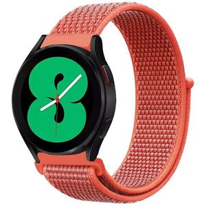 Samsung Sport Loop nylon bandje - Rood - Samsung Galaxy watch 7 - 40mm / 44mm - Samsung bandje