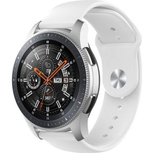 Rubberen sportband - Wit - Samsung Galaxy Watch 3 - 45mm