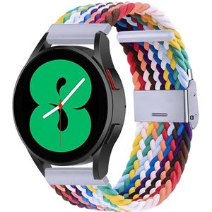 Samsung Braided nylon bandje - Multicolor - Samsung Galaxy Watch 4 - 40mm / 44mm