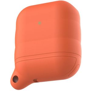 Apple AirPods 1/2 hoesje siliconen waterproof series - soft case - oranje