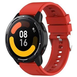 Siliconen sportband - Rood - Xiaomi Mi Watch / Xiaomi Watch S1 / S1 Pro / S1 Active / Watch S2