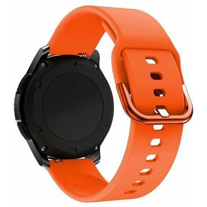 Samsung Siliconen sportband - Oranje - Samsung Galaxy Watch 5 (Pro) - 40mm / 44mm / 45mm