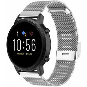 Milanese bandje met klemsluiting - Zilver - Huawei Watch GT 2 Pro / GT 3 Pro - 46mm