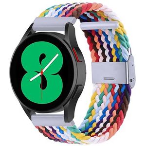 Samsung Braided nylon bandje - Multicolor - Samsung Galaxy Watch 6 Classic - 47mm & 43mm - Samsung bandje