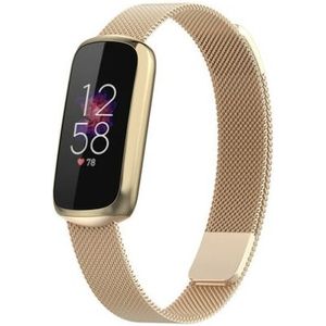 Fitbit Luxe - Milanese bandje - Vintage goud