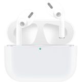 Apple AirPods Pro / AirPods Pro 2 Solid series - Siliconen hoesje - Wit