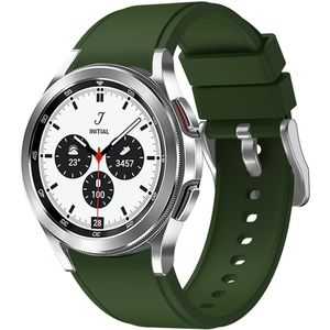Samsung Galaxy Watch 4 Classic - 42mm & 46mm - Siliconen sportband - Groen