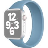 Apple watch Solo Loop Link serie bandje - Maat: L - Blauw - Geschikt voor Apple Watch 38mm / 40mm / 41mm