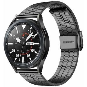 Stalen bandje - Zwart - Huawei Watch GT 2 & GT 3 - 42mm