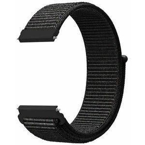 Samsung Sport Loop nylon bandje - Zwart gemêleerd - Samsung Galaxy Watch 6 - 40mm & 44mm