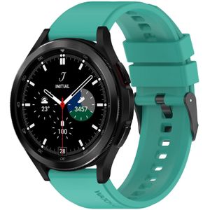 Samsung Siliconen gesp bandje - Turquoise - Samsung Galaxy Watch 4 Classic - 42mm & 46mm