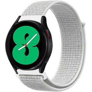 Sport Loop nylon bandje - Wit - Huawei Watch GT 5 (Pro) / GT 4 / GT 3 / GT 2 - 46mm - Huawei bandje