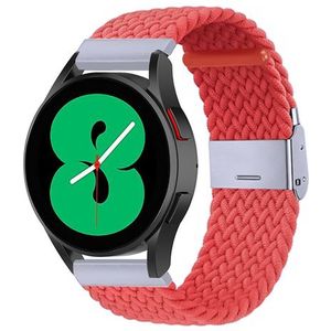 Garmin Garmin Vivoactive 5 / Vivoactive 3 - Braided nylon bandje - Lichtrood