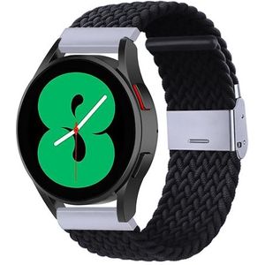 Garmin Approach S12 / S40 / S42 - Braided nylon bandje - Zwart  - Garmin bandje