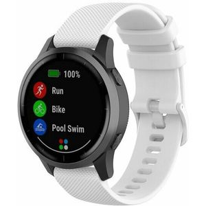 Sportband met motief - Wit - Huawei Watch GT 2 & GT 3 - 42mm