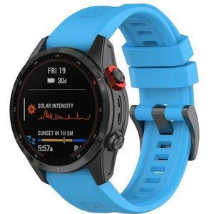 Garmin Siliconen sportbandje - Blauw - Garmin Epix Gen 2 / MARQ / Quatix 7/6/5