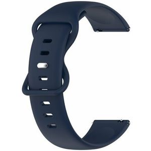 Solid color sportband - Donkerblauw - Samsung Galaxy Watch 6 Classic - 47mm & 43mm