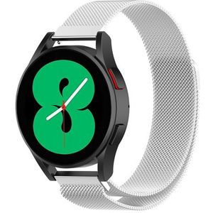 Samsung Milanese bandje - Zilver - Samsung Galaxy watch 7 / Galaxy Watch FE - 40mm & 44mm - Samsung bandje