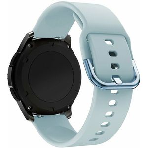 Garmin Siliconen sportband - Lichtblauw - Garmin Venu / Sq / Sq2 / 2 plus  - Garmin bandje