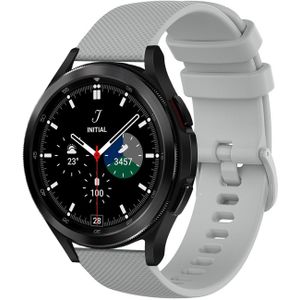 Sportband met motief - Grijs - Samsung Galaxy Watch 4 Classic - 42mm & 46mm