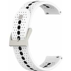 Garmin Garmin Venu / Sq / Sq2 / 2 plus - Dot Pattern bandje - Wit