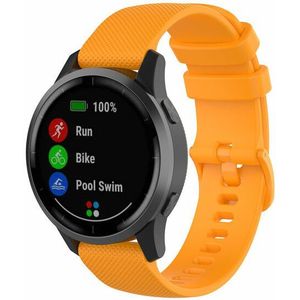 Samsung Sportband met motief - Oranje - Samsung Galaxy Watch 3 - 41mm