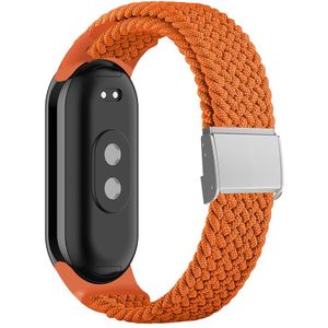 Braided nylon bandje - Oranje - Xiaomi Smart band 8
