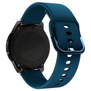 Siliconen sportband - Zee blauw - Samsung Galaxy Watch - 46mm / Samsung Gear S3