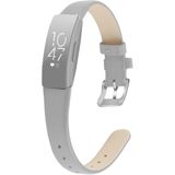 Fitbit Inspire 1 / HR / Ace 2 lederen bandje - Maat: Small - Taupe