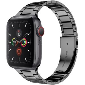 Apple watch Stalen schakelband - Space Grey - Geschikt voor Apple watch 44mm / 45mm / 46mm / 49mm - Apple watch bandje