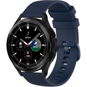 Sportband met motief - Donkerblauw - Samsung Galaxy Watch 4 Classic - 42mm & 46mm