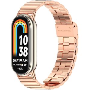 Stalen band - Rosé goud - Xiaomi Smart Band 8 & 9