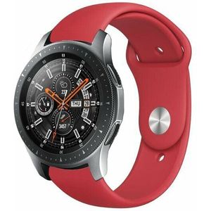 Rubberen sportband - Rood - Huawei Watch GT 2 Pro / GT 3 Pro - 46mm