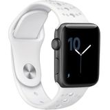 Apple watch Sportbandje combi-kleuren - Wit - Geschikt voor Apple Watch 38mm / 40mm / 41mm