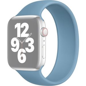 Solo Loop Link serie bandje - Maat: M - Blauw - Geschikt voor Apple Watch 42mm / 44mm / 45mm / 49mm