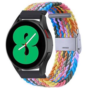 Braided nylon bandje - Multicolor Spring - Huawei Watch GT 2 / GT 3 / GT 4 - 46mm