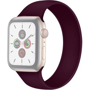 Apple watch Solo Loop Link serie bandje - Maat: S - Paars - Geschikt voor Apple Watch 38mm / 40mm / 41mm - Apple watch bandjes