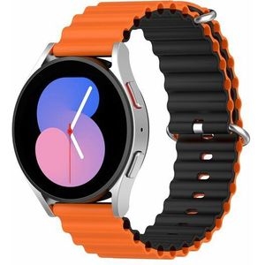 Garmin Garmin Vivomove 3 / HR / Luxe / Sport / Style / Trend - Ocean Style bandje - Oranje / zwart