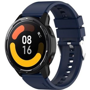 Siliconen sportband - Donkerblauw - Xiaomi Mi Watch / Xiaomi Watch S1 / S1 Pro / S1 Active / Watch S2
