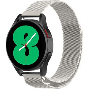 Samsung Milanese bandje - Starlight / Sterrenlicht - Samsung Galaxy Watch 4 Classic - 42mm / 46mm