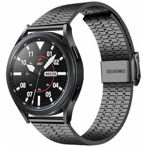 Samsung Stalen bandje - Zwart - Samsung Galaxy watch 7 - 40mm & 44mm - Samsung bandje