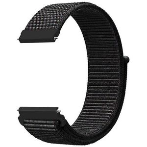 Garmin Garmin Vivoactive 5 / Vivoactive 3 - Sport Loop nylon bandje - Zwart gemêleerd