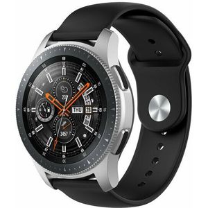 Rubberen sportband - Zwart - Huawei Watch GT 2 / GT 3 / GT 4 - 46mm