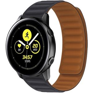 Samsung Siliconen Loop bandje - Zwart - Samsung Galaxy Watch 3 - 41mm