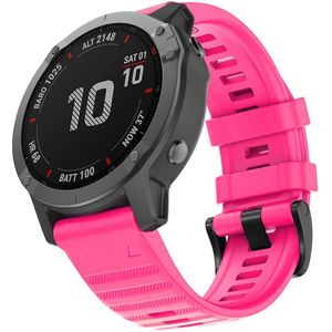 Garmin Siliconen bandje - Roze - Garmin Fenix 7X / 6X / 5X