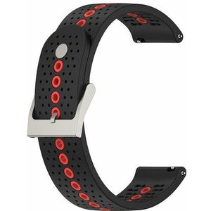 Garmin Garmin Approach S12 / S40 / S42 - Dot Pattern bandje - Zwart met rood