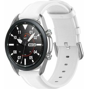 Garmin Venu 2 & 3 - Classic leren bandje - Wit - leather